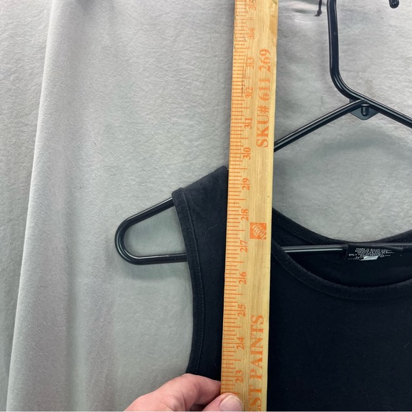 x Vtg Tank Top Men Black Size XL  Cotton “Death Rider” Mint Graphics CH Apparel - Picture 8 of 9